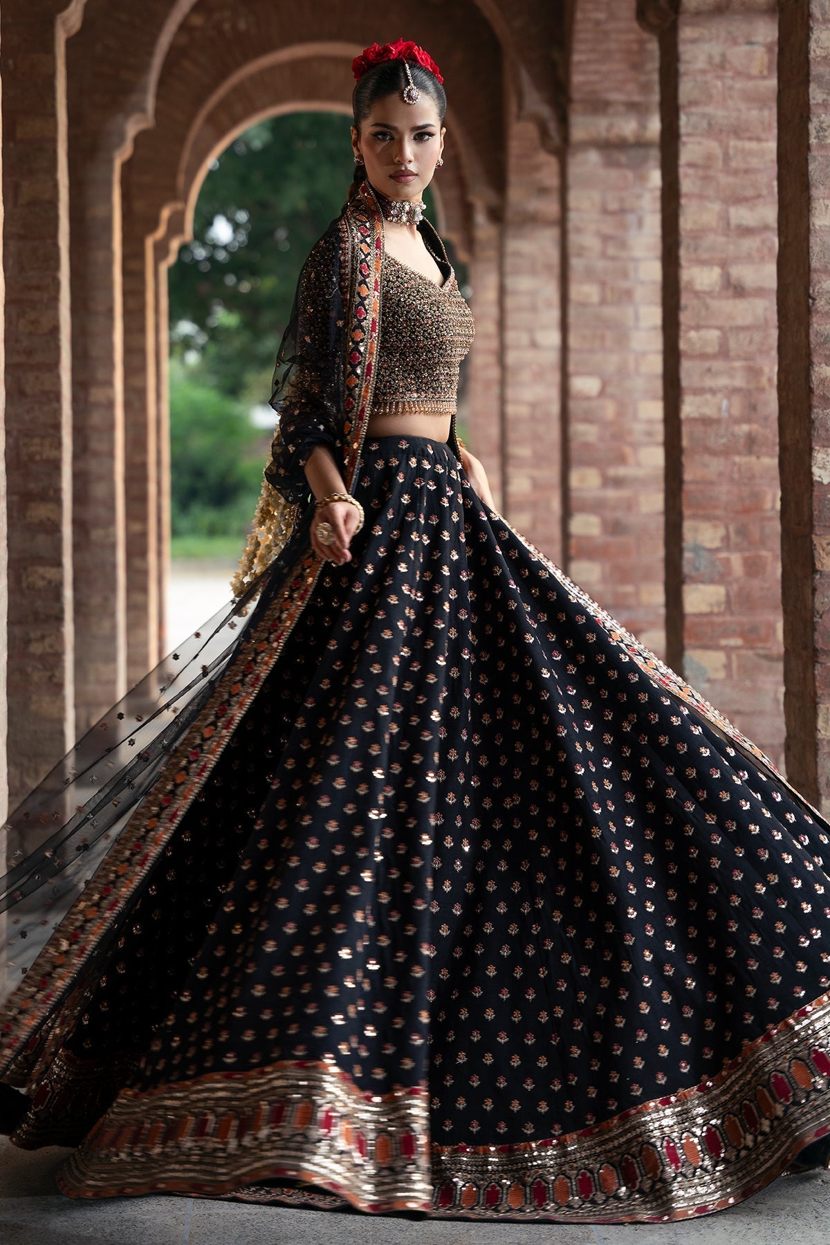 Mina Kashif Fizza Style — Mairaz Lehenga
