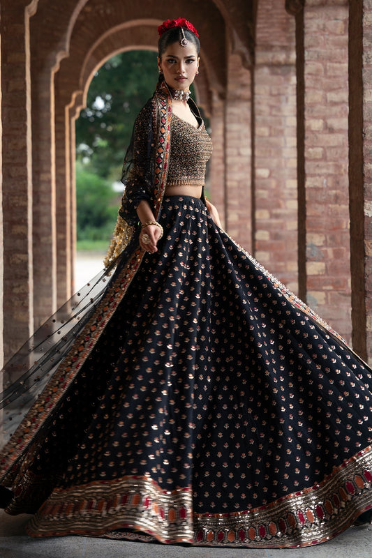 Mina Kashif Fizza Style — Mairaz Lehenga