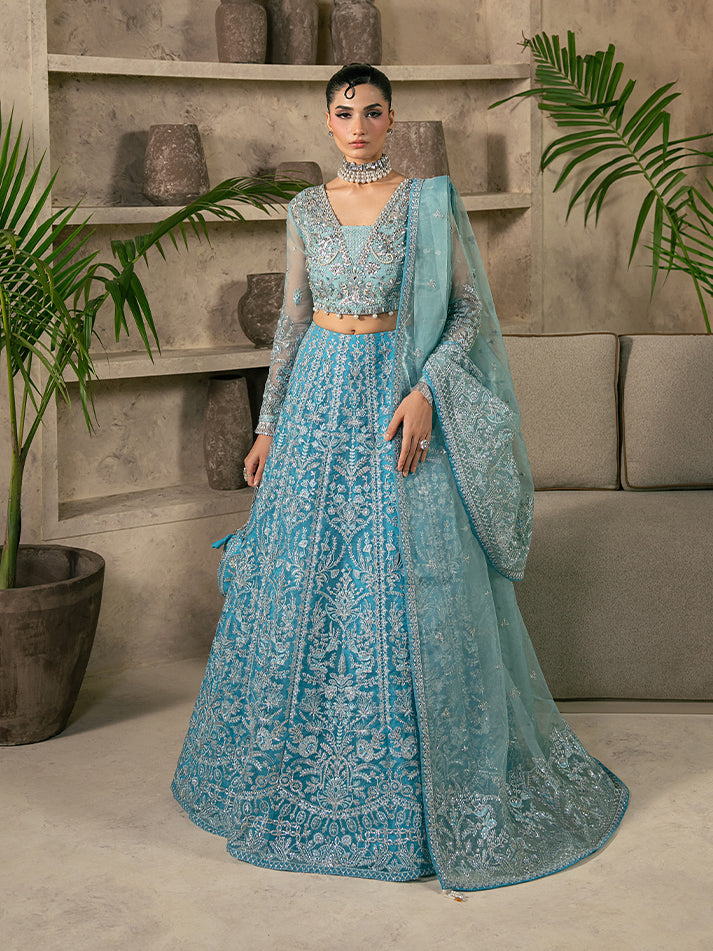 Gulaal Elaria Style — Mairaz Lehenga