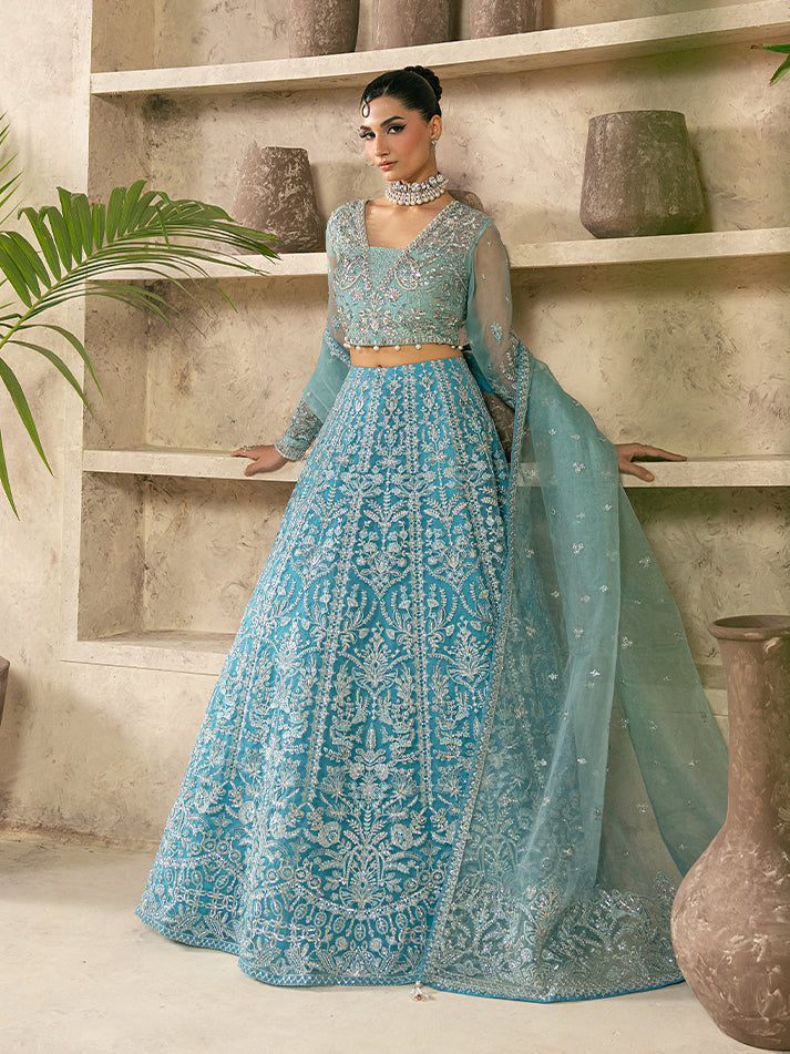 Gulaal Elaria Style — Mairaz Lehenga