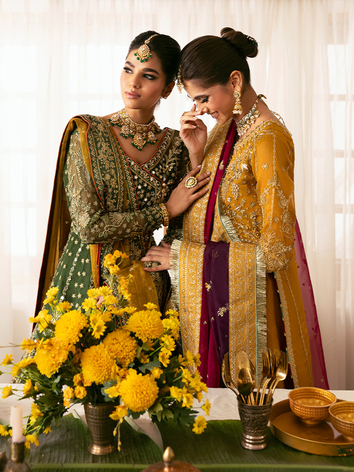 Gulal Maahru Style — Mairaz Three-Piece Suit