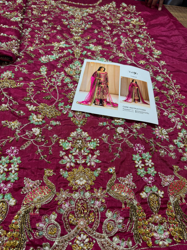 Tabyaa Tabeer Style — Mairaz Three-Piece Suit
