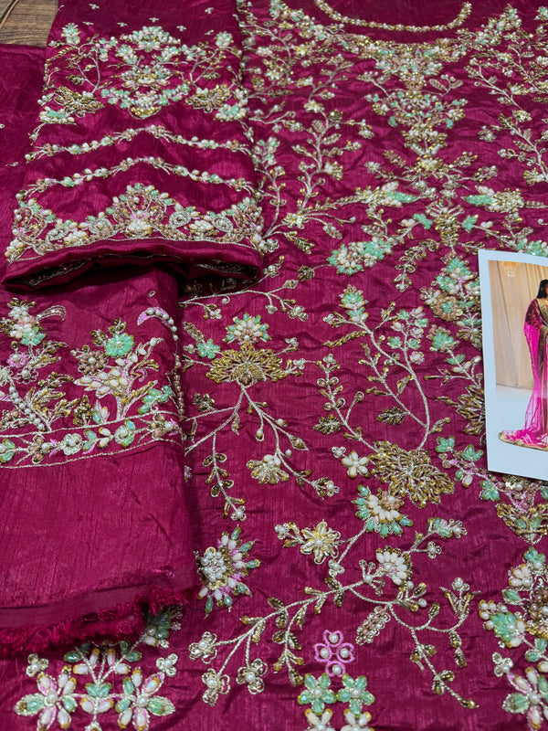 Tabyaa Tabeer Style — Mairaz Three-Piece Suit