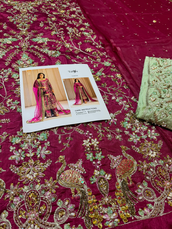 Tabyaa Tabeer Style — Mairaz Three-Piece Suit