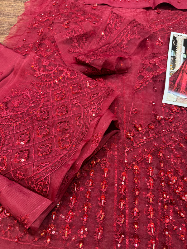 Qalamkar Muskaan RF-01 Style — Mairaz Lehenga