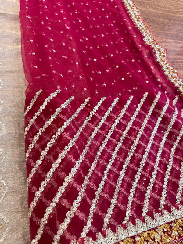 Haris Shakeel – Nawal Style, fabric and embroidery detail 2