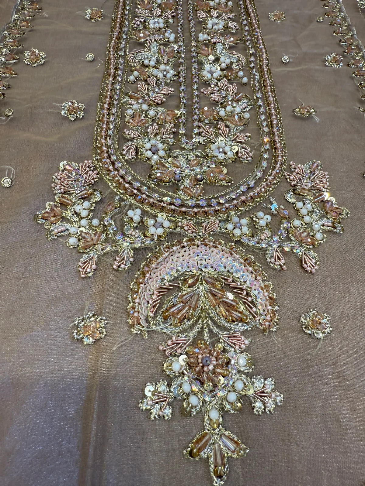 Maria B – Widad Style, bodice motif embroidery detail