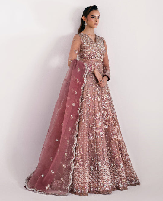 Republic Juliane Style — Mairaz Peach & Pink Lehenga