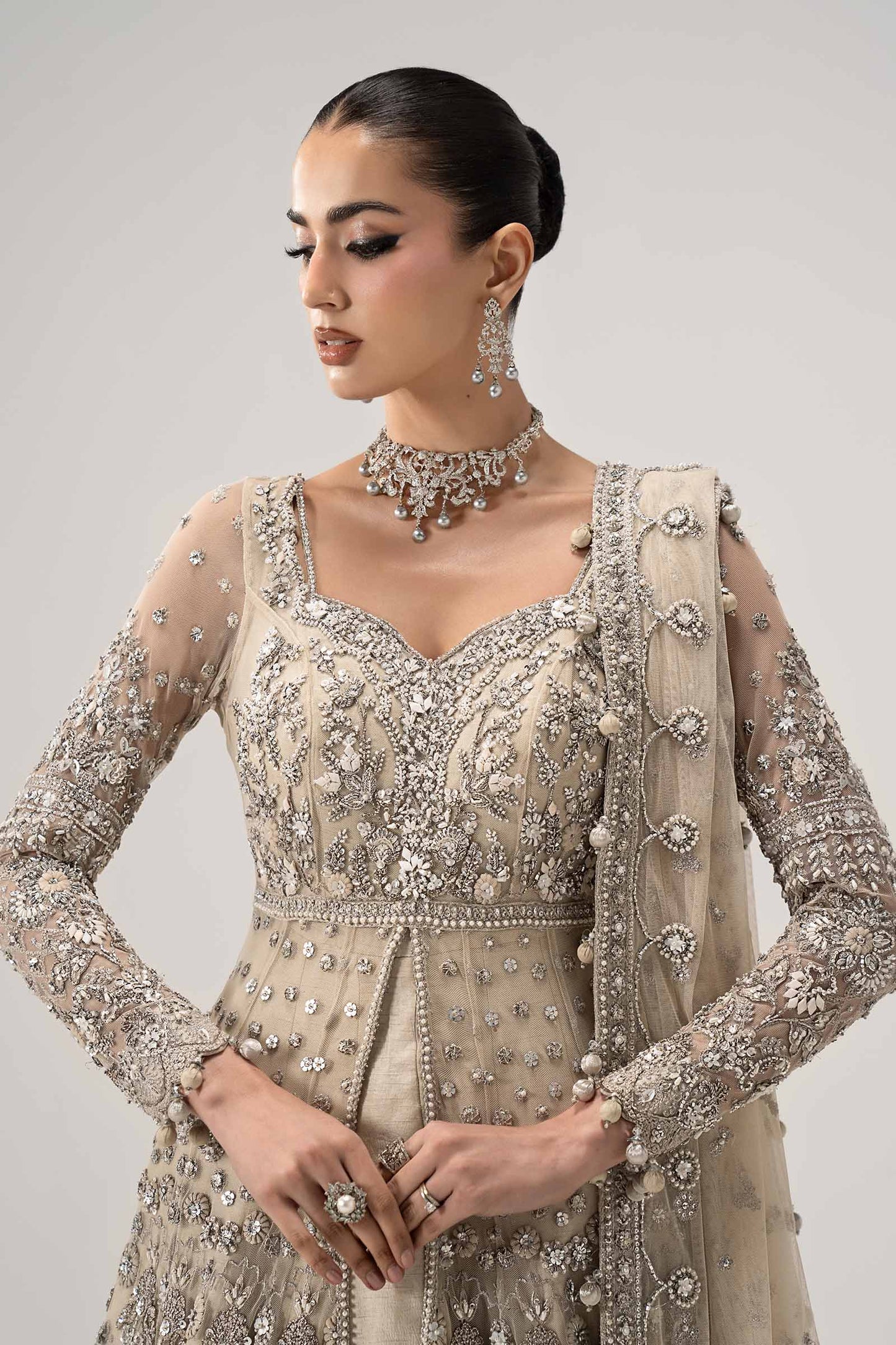 Maria B Elaria style — Mairaz ivory gown reference, view 2 of 13