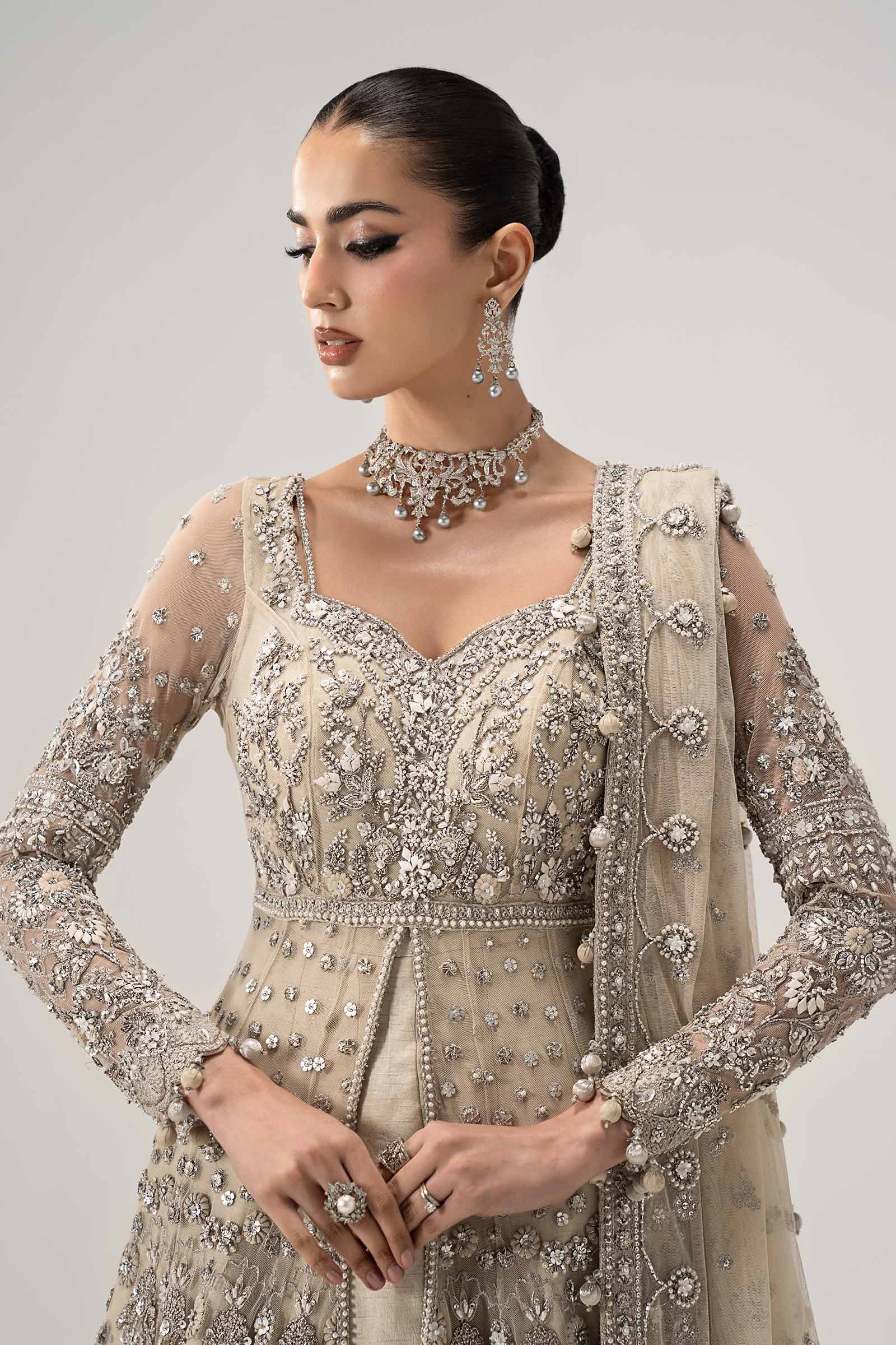 Maria B Elaria style — Mairaz ivory gown reference, view 2 of 13