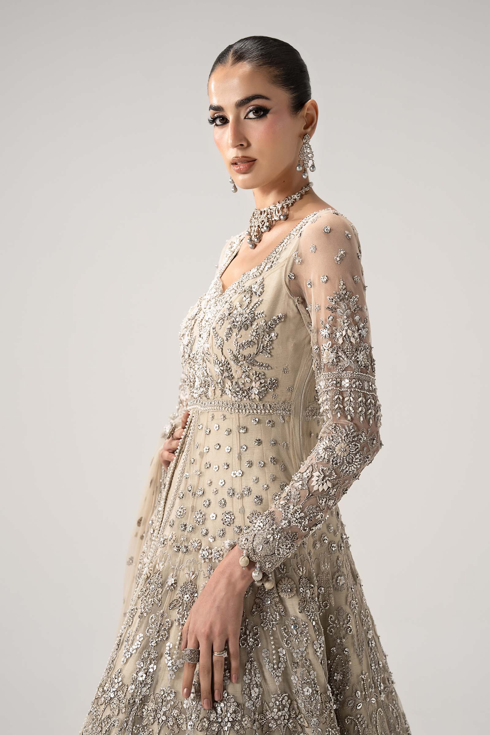 Maria B Elaria style — Mairaz ivory gown reference, view 6 of 13