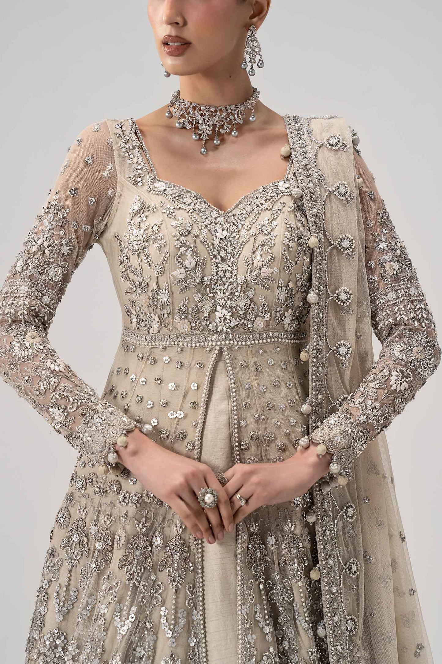Maria B Elaria style — Mairaz ivory gown reference, view 8 of 13