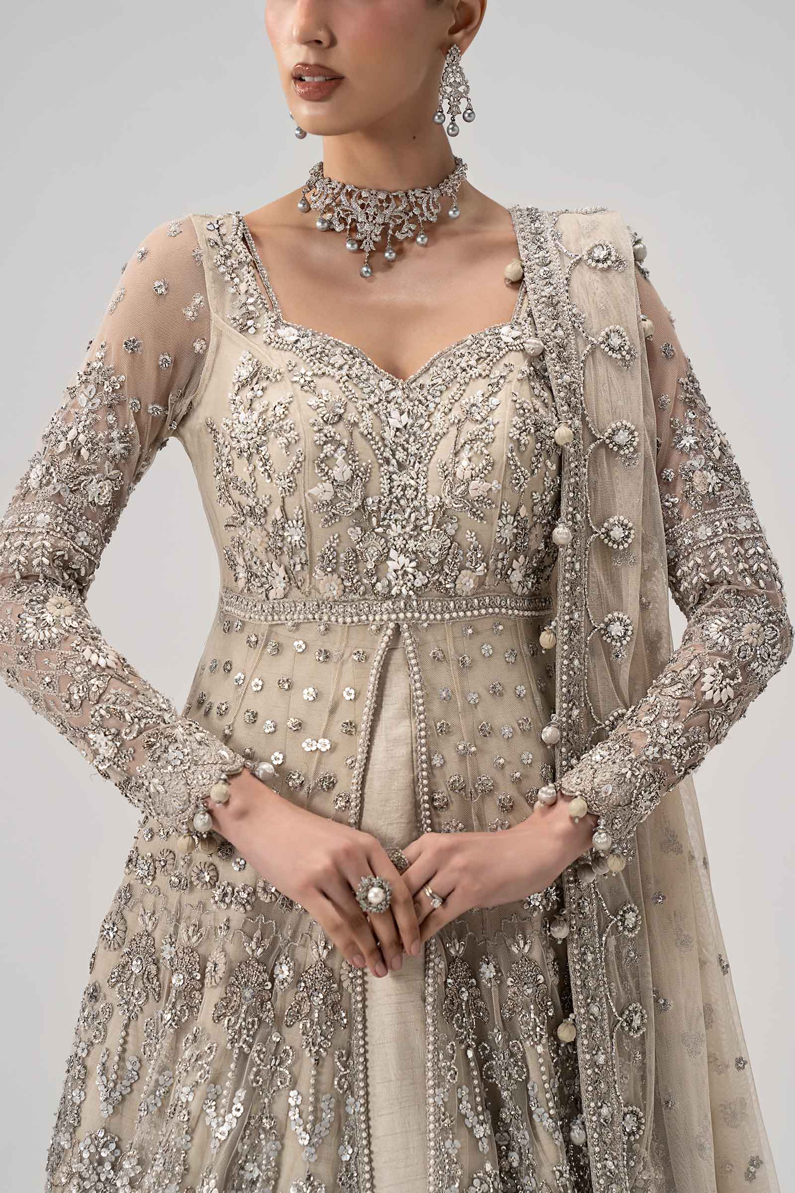 Maria B Elaria style — Mairaz ivory gown reference, view 8 of 13