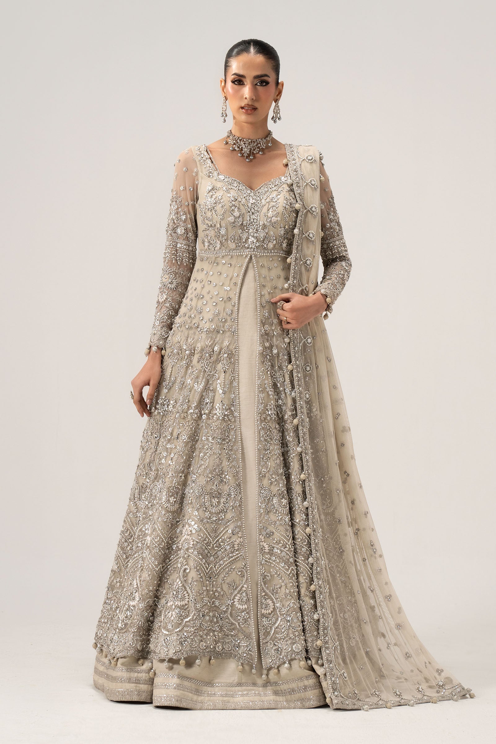 Maria B Elaria style — Mairaz ivory gown reference, view 4 of 13