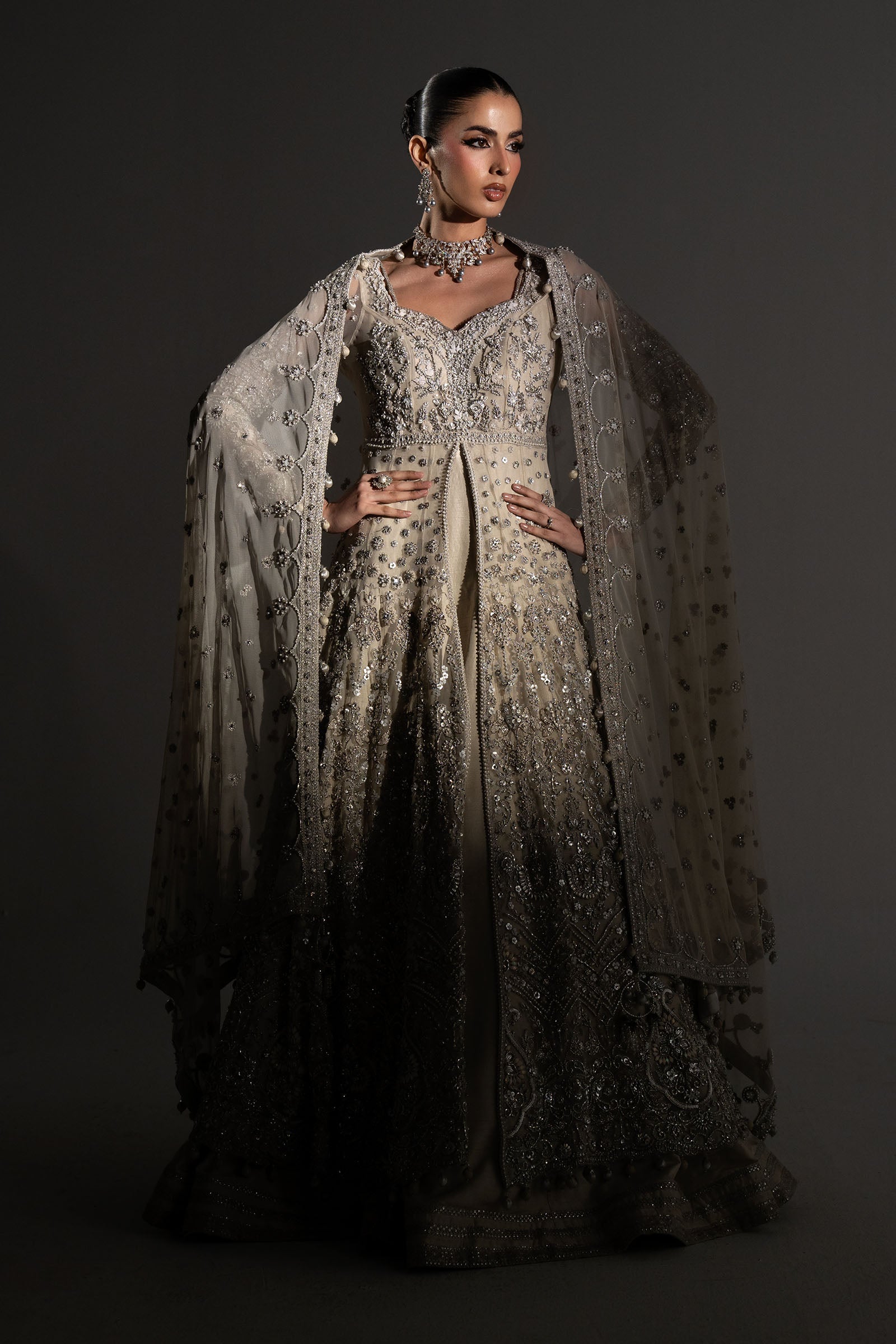 Maria B Elaria style — Mairaz ivory gown reference, view 5 of 13