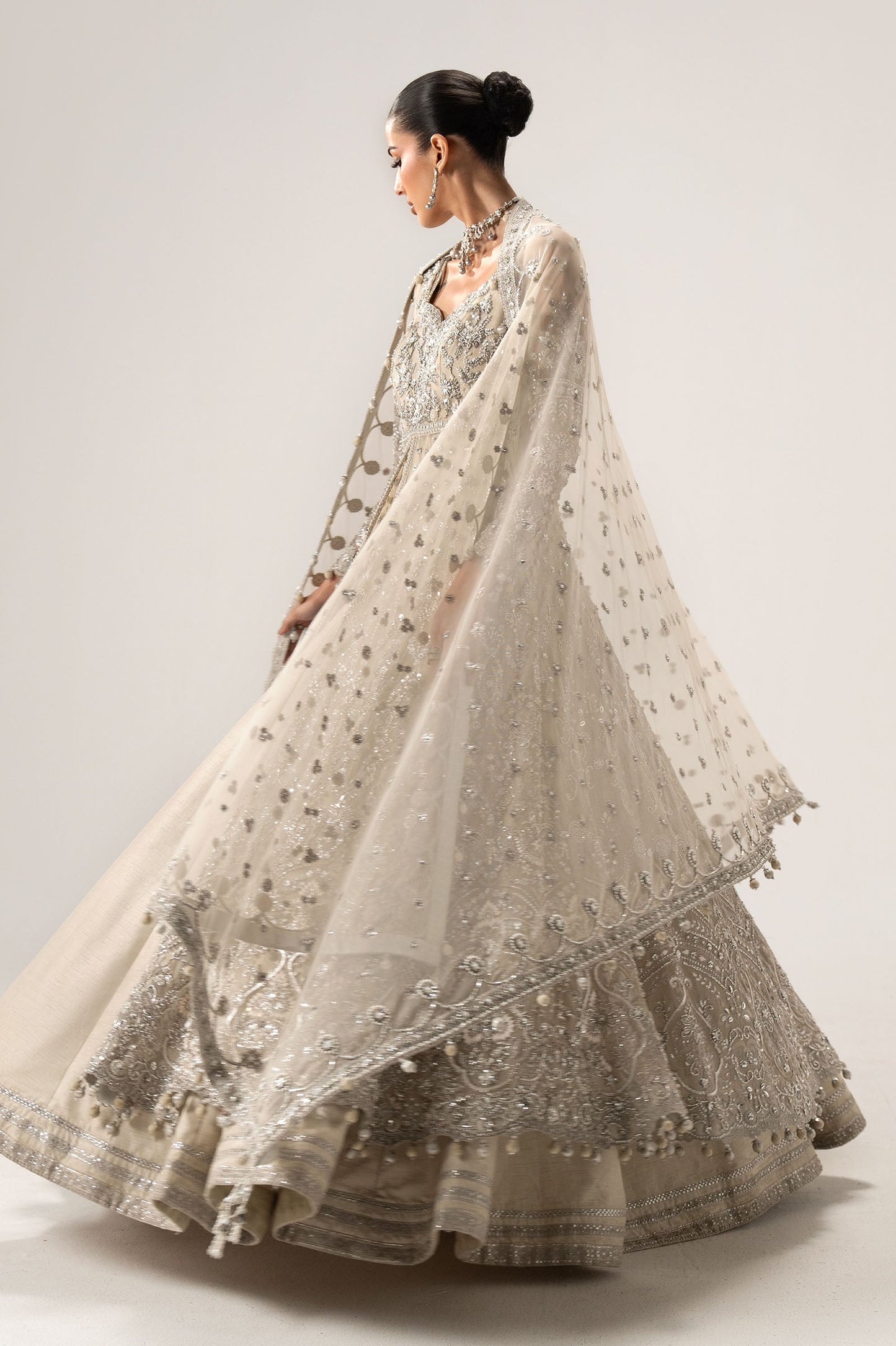 Maria B Elaria style — Mairaz ivory gown reference, view 10 of 13