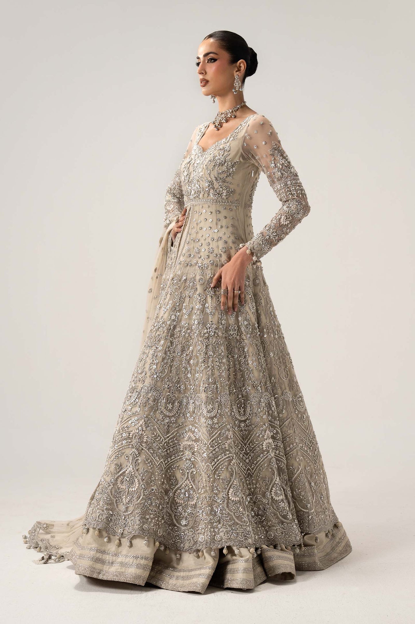 Maria B Elaria style — Mairaz ivory gown reference, view 7 of 13