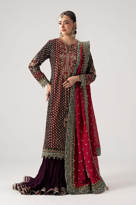 Maria B Yarizeh Style MC 26V1 12 fuchsia pink formal reference look