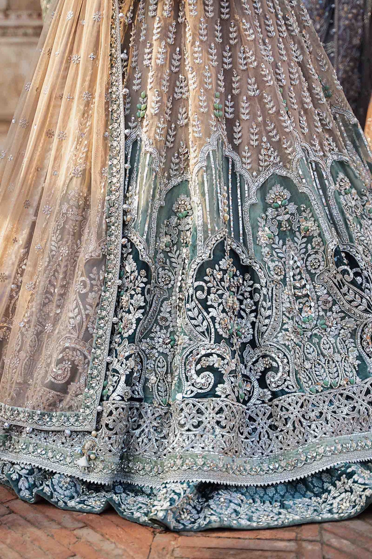 Maria B Mehrinoz Style — Mairaz Wedding Maxi