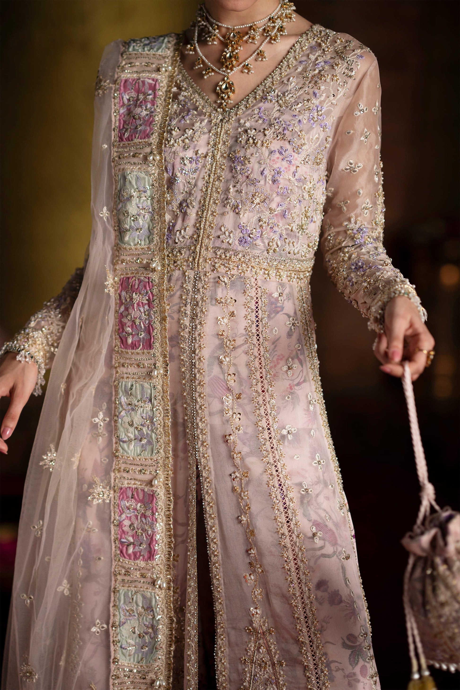 Republic Women Wear Aysel Style — Mairaz Pink Sharara