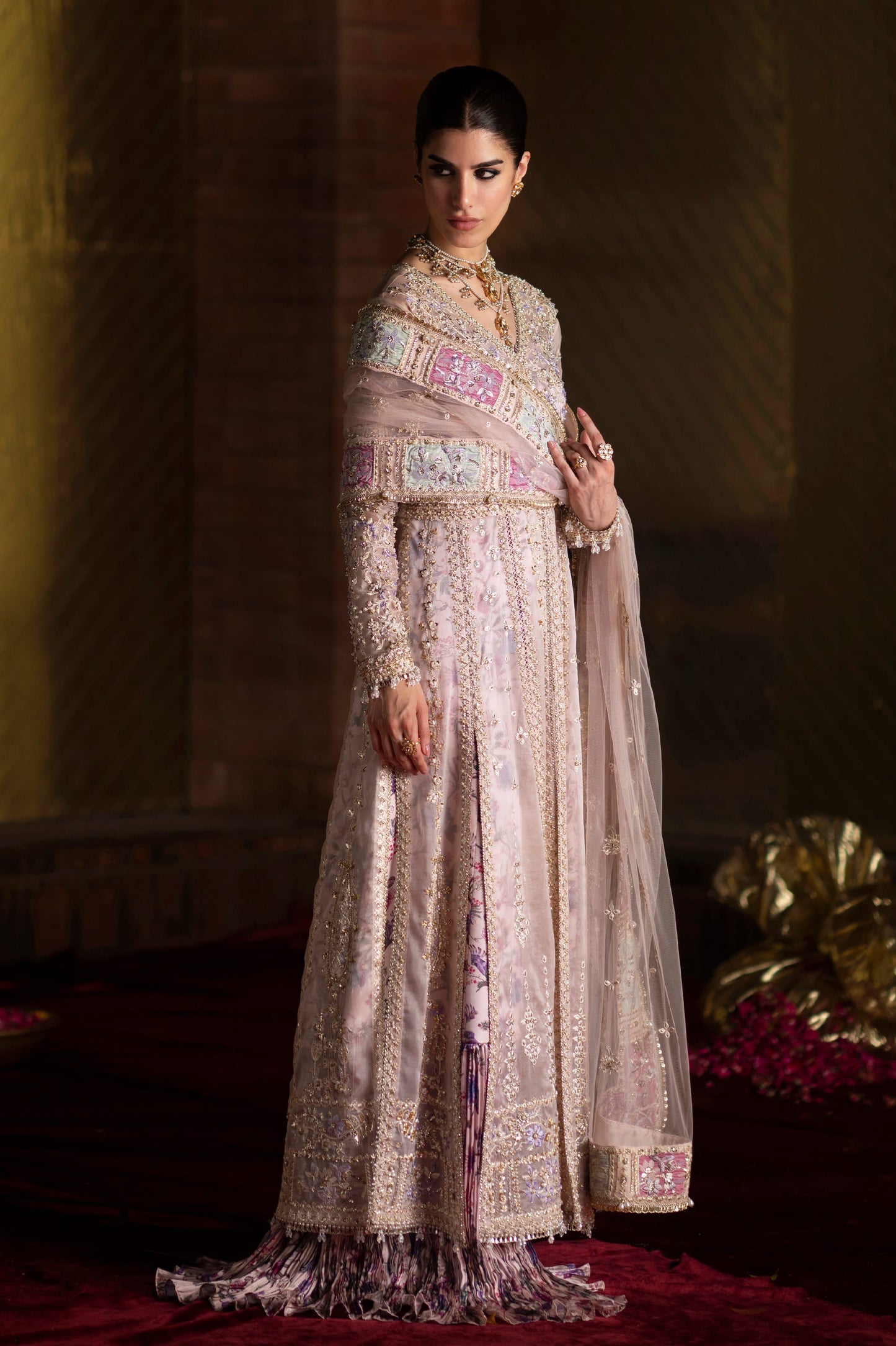 Republic Women Wear Aysel Style — Mairaz Pink Sharara