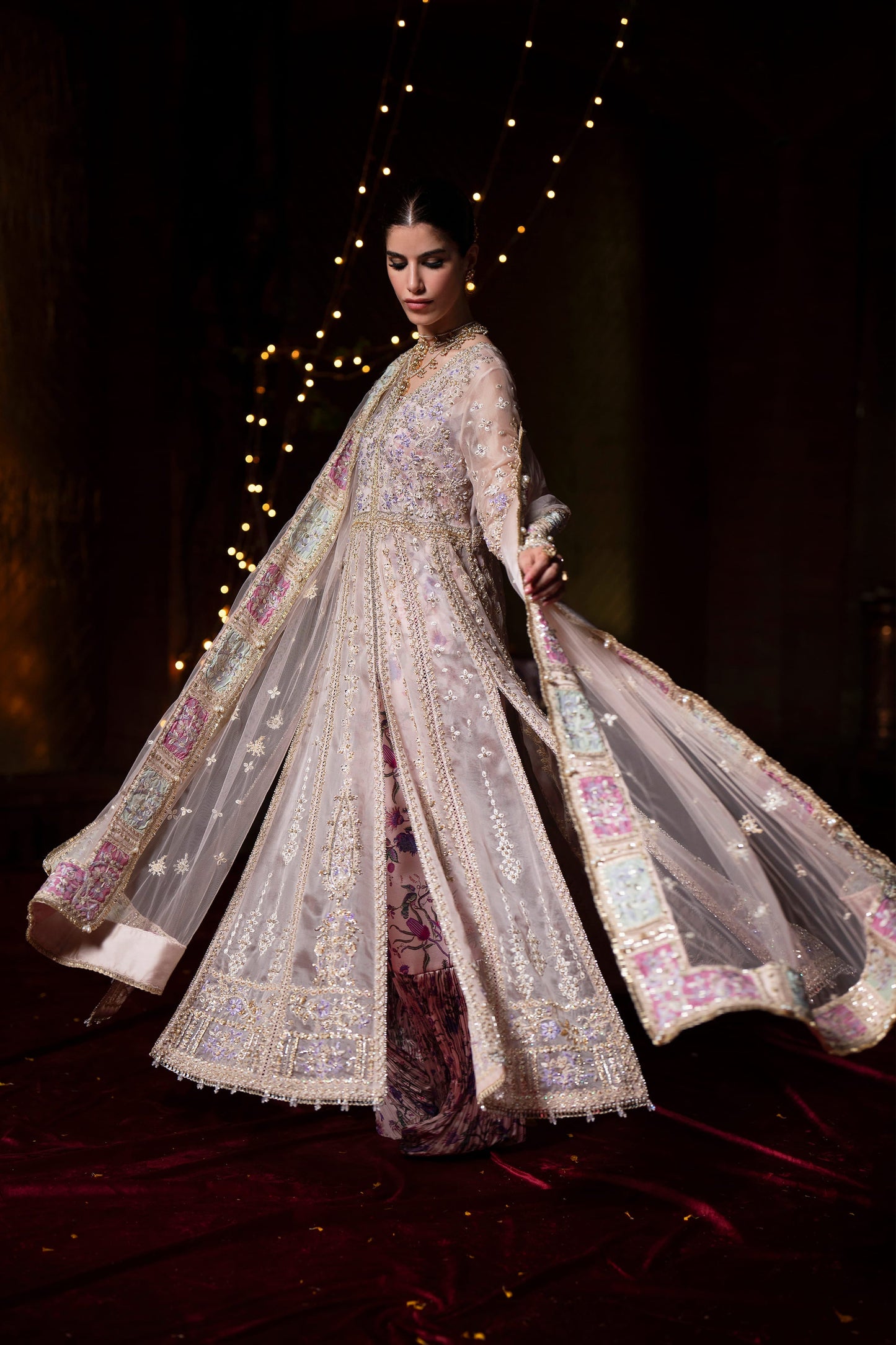 Republic Women Wear Aysel Style — Mairaz Pink Sharara