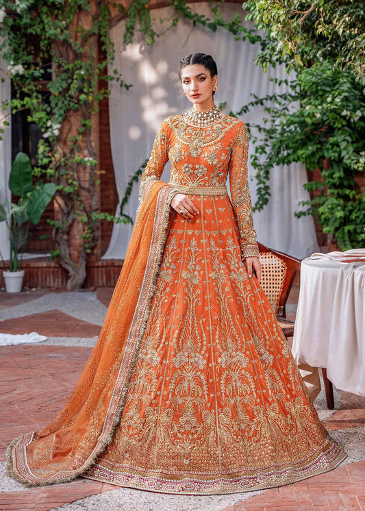 Akbar Aslam Mahjabeen U-1489 Style — Mairaz Lehenga