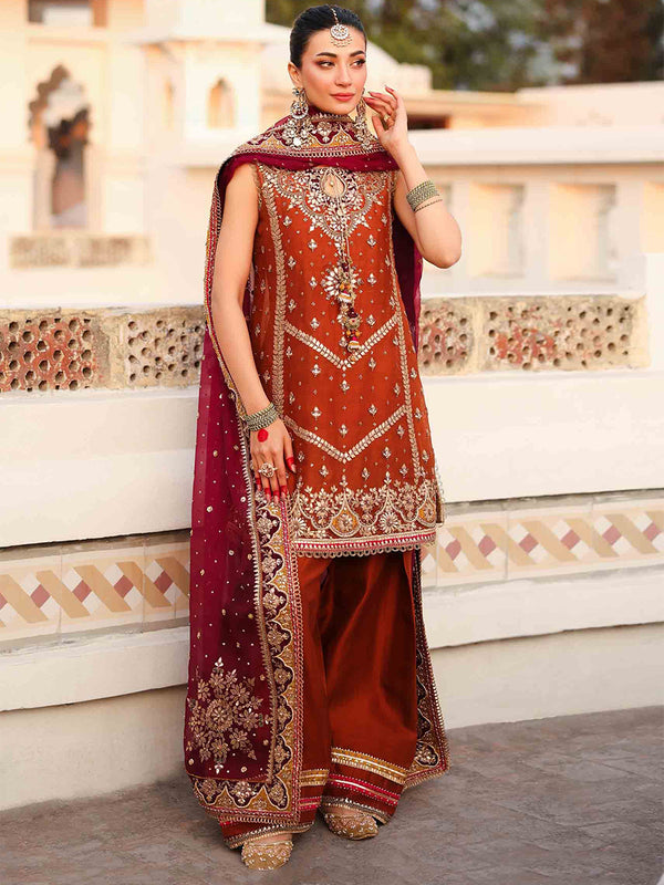 Maria B Noor Jahan Style — Mairaz Sharara