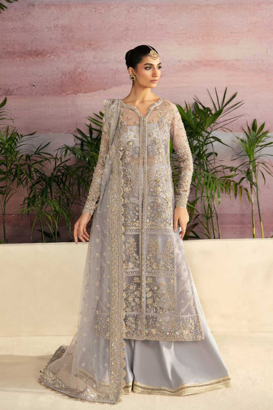 Akbar Aslam Moonlit U-1564 Style — Mairaz Three-Piece Suit