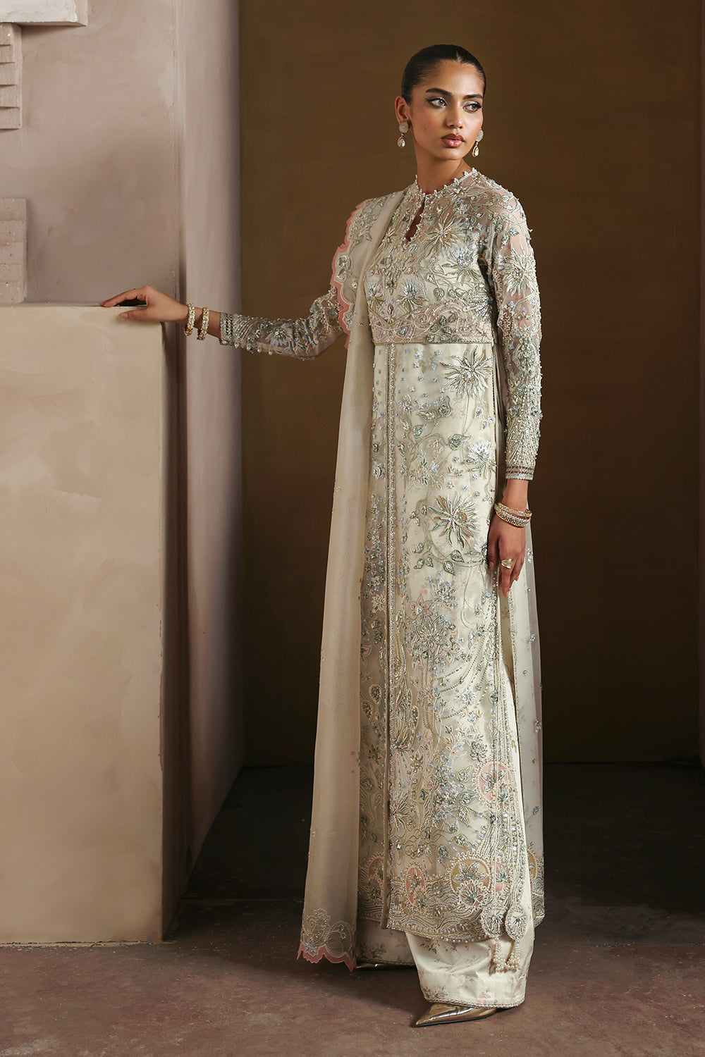 Sehrish Nadeem Novara Style — Mairaz Pink Three-Piece Suit