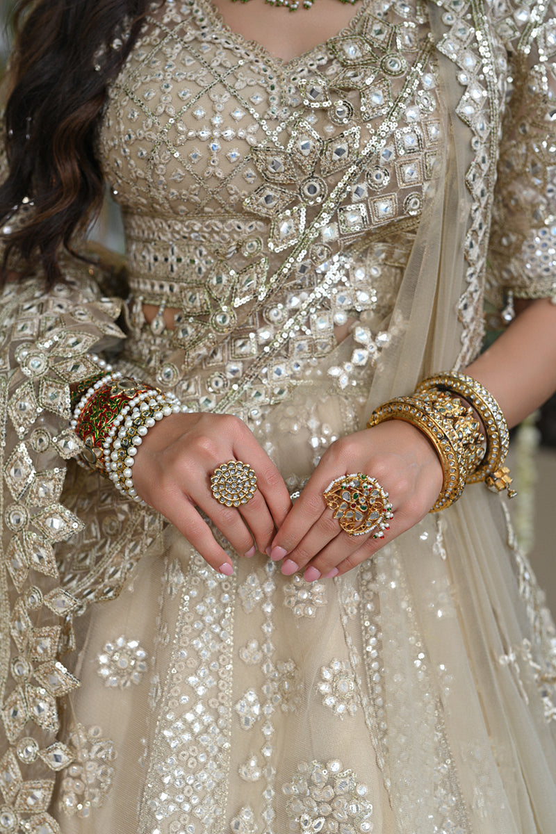 Qalamkar Roop RF-06 Style — Mairaz Lehenga