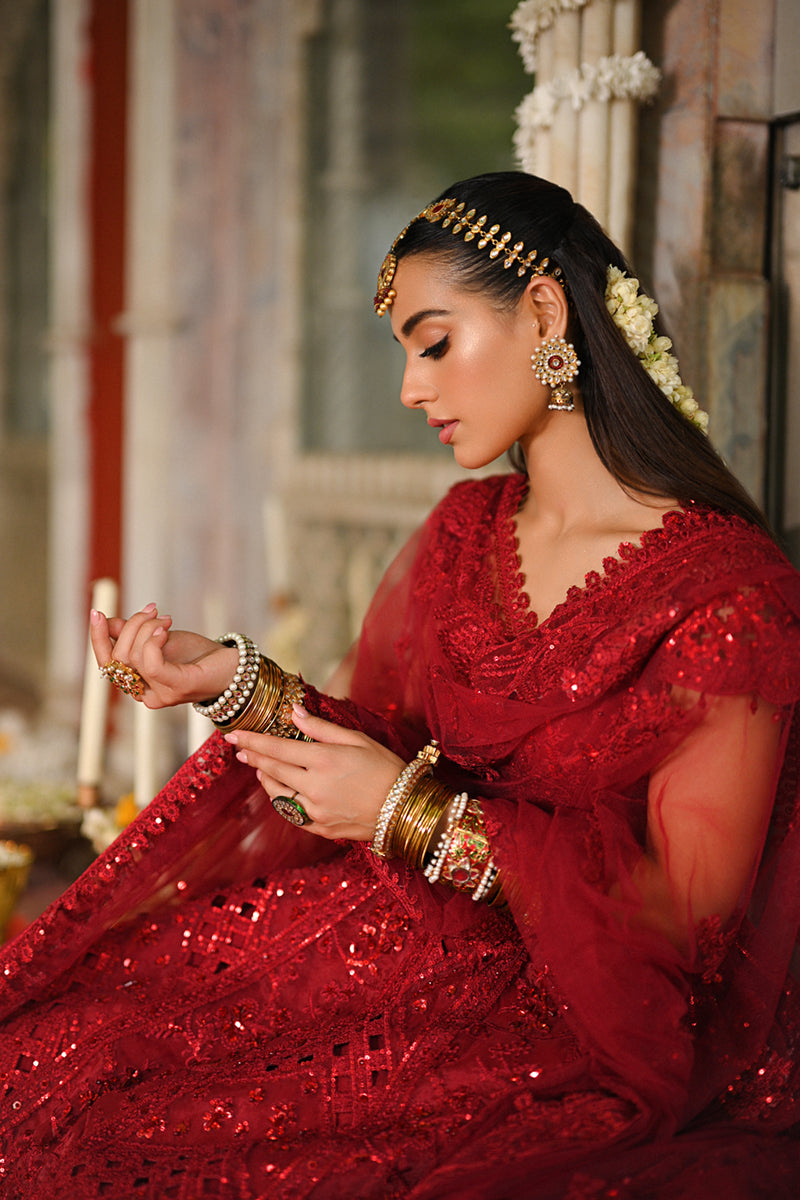 Qalamkar Muskaan RF-01 Style — Mairaz Lehenga