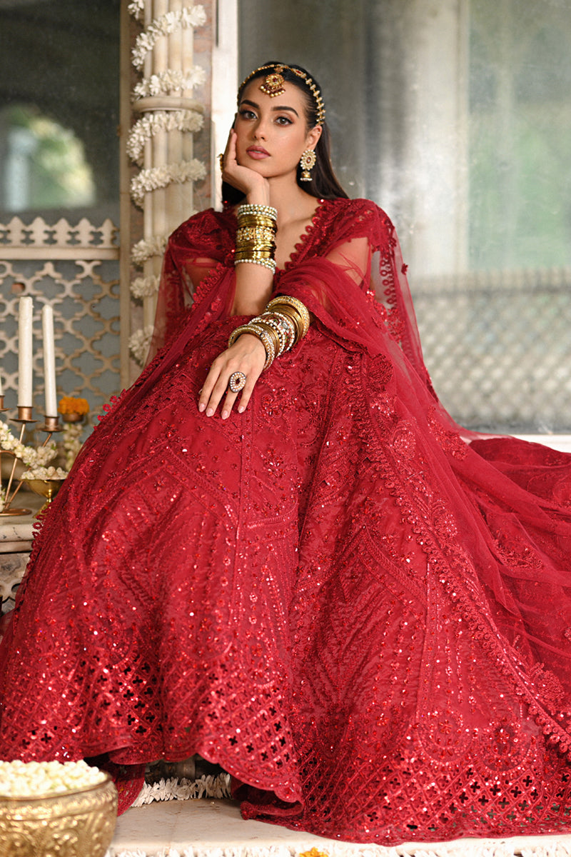 Qalamkar Muskaan RF-01 Style — Mairaz Lehenga