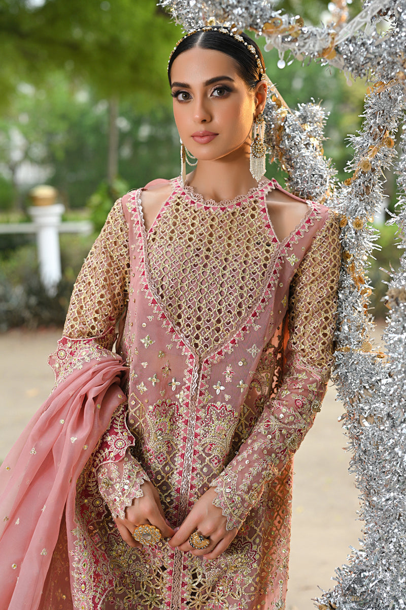Qalamkar RF-02 Saleha Style — Mairaz Three-Piece Suit