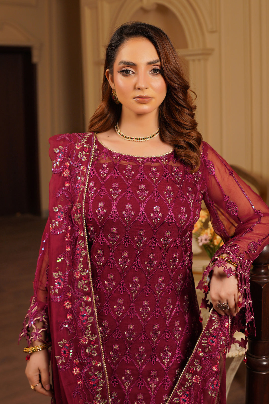 Maryams Aysa-A-1101 Style — Mairaz Three-Piece Suit