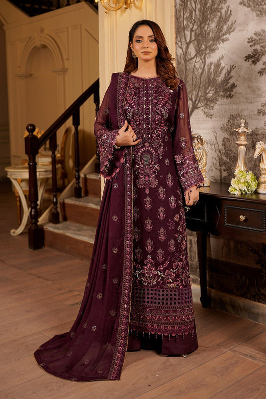 Maryams Nageena-A-1106 Style — Mairaz Three-Piece Suit