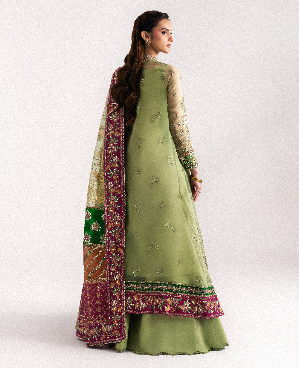 Republic Éliane Style — Mairaz Lime Green Sharara