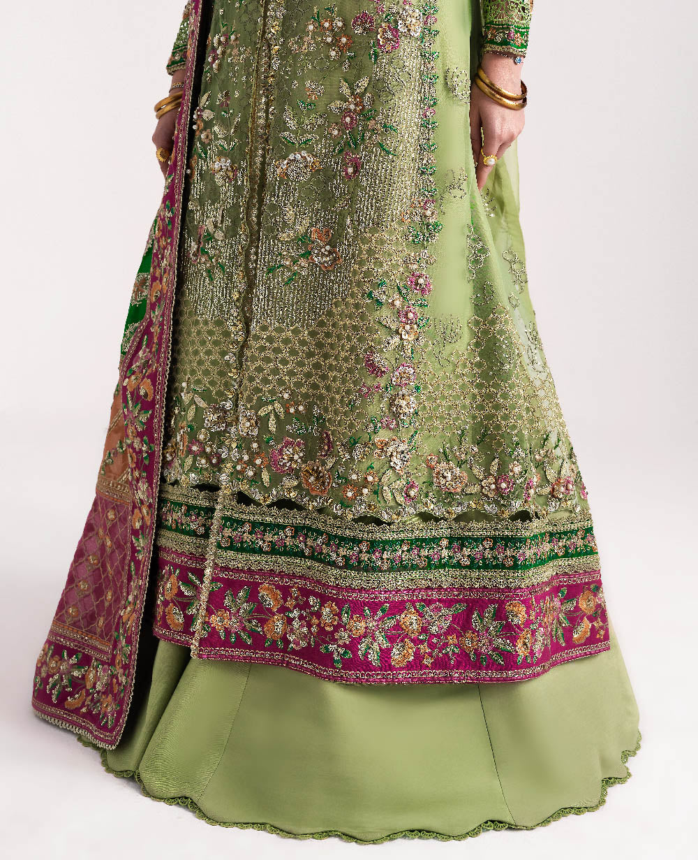 Republic Éliane Style — Mairaz Lime Green Sharara