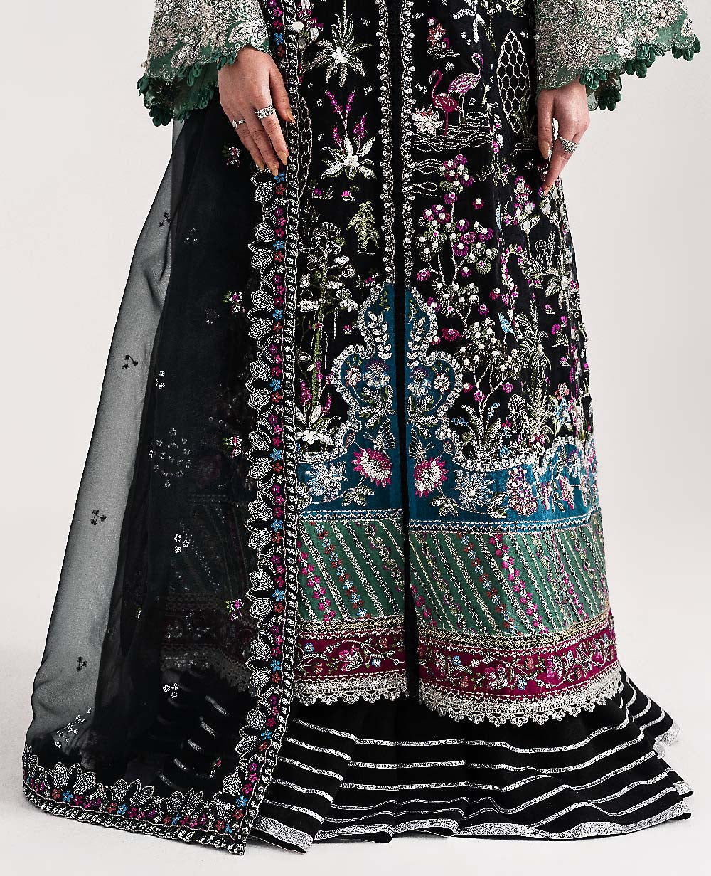 Republic Auriane Style — Mairaz Black Lehenga