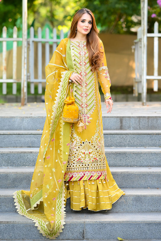Maryams Najmeh-HYT-5002 Style — Mairaz Three-Piece Suit