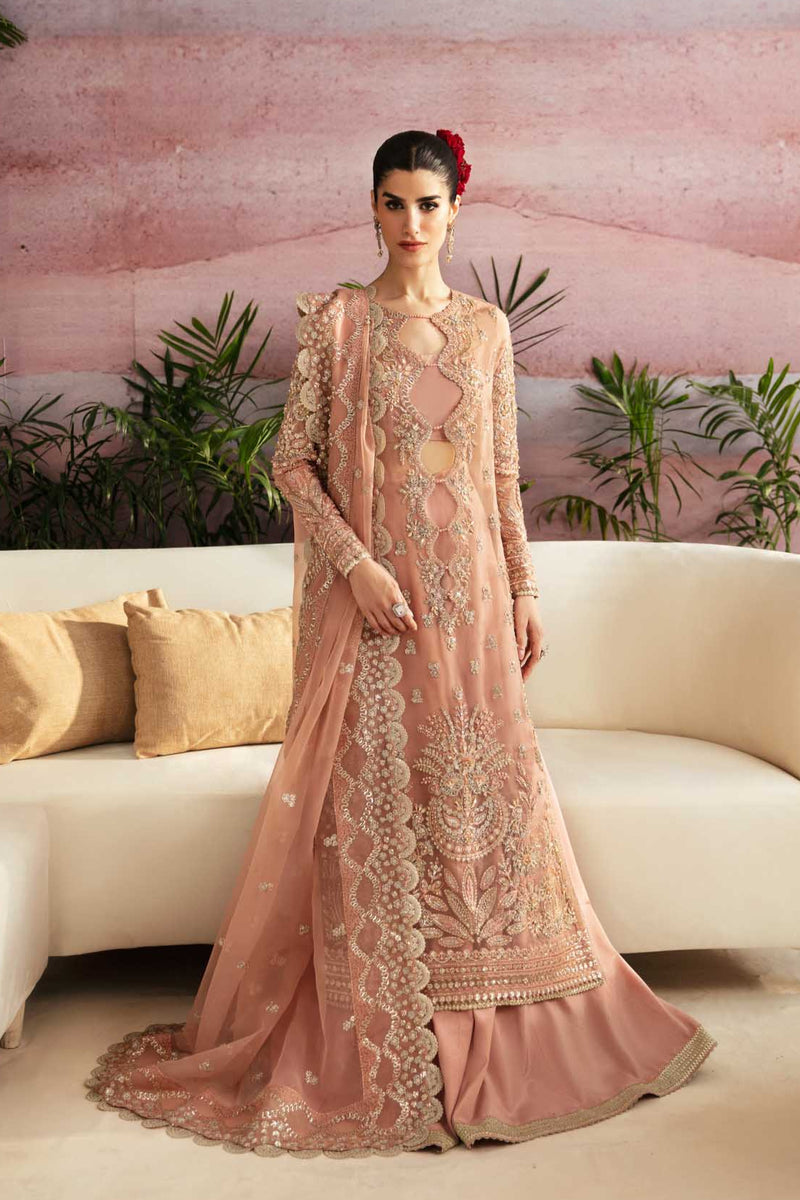 Akbar Aslam Sakura U-1568 Style — Mairaz Three-Piece Suit