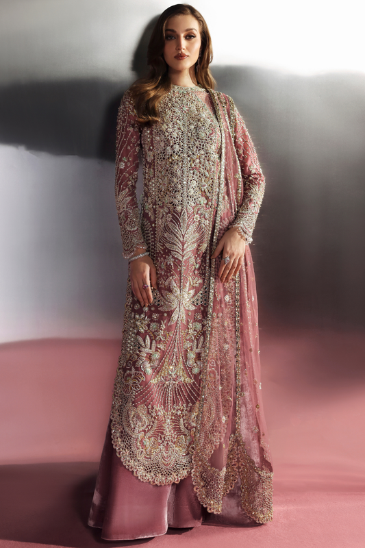 Soraya Velisse style — Mairaz rose pink three-piece suit reference, view 2 of 2