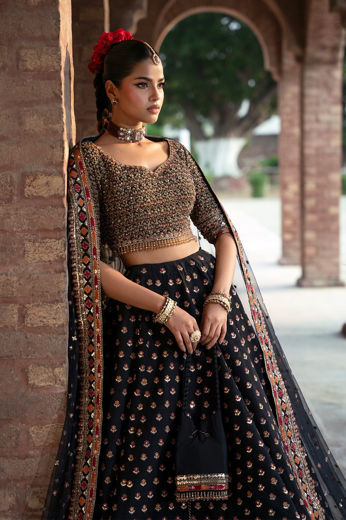 Mina Kashif Fizza Style — Mairaz Lehenga