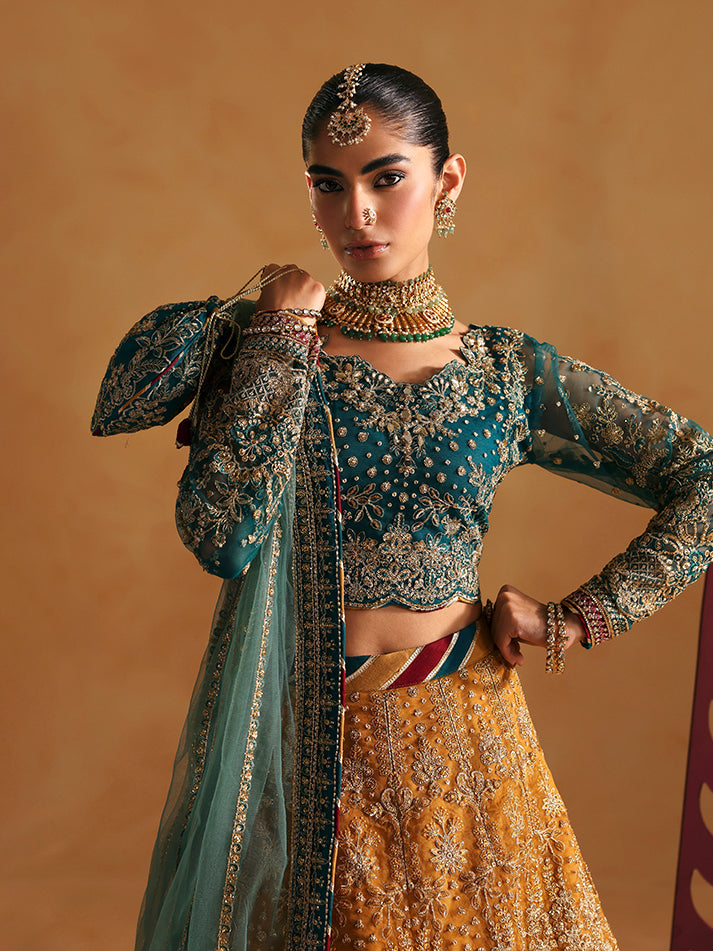 Gulaal Zoia Style — Mairaz Lehenga