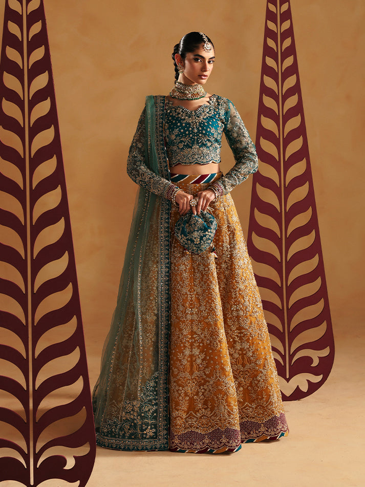 Gulaal Zoia Style — Mairaz Lehenga