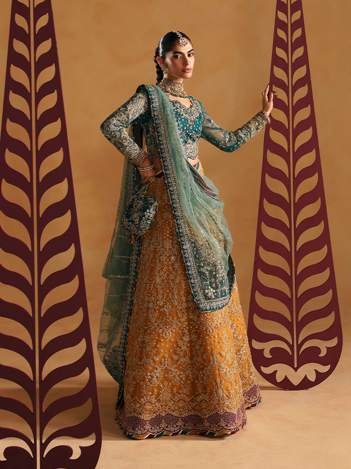 Gulaal Zoia Style — Mairaz Lehenga