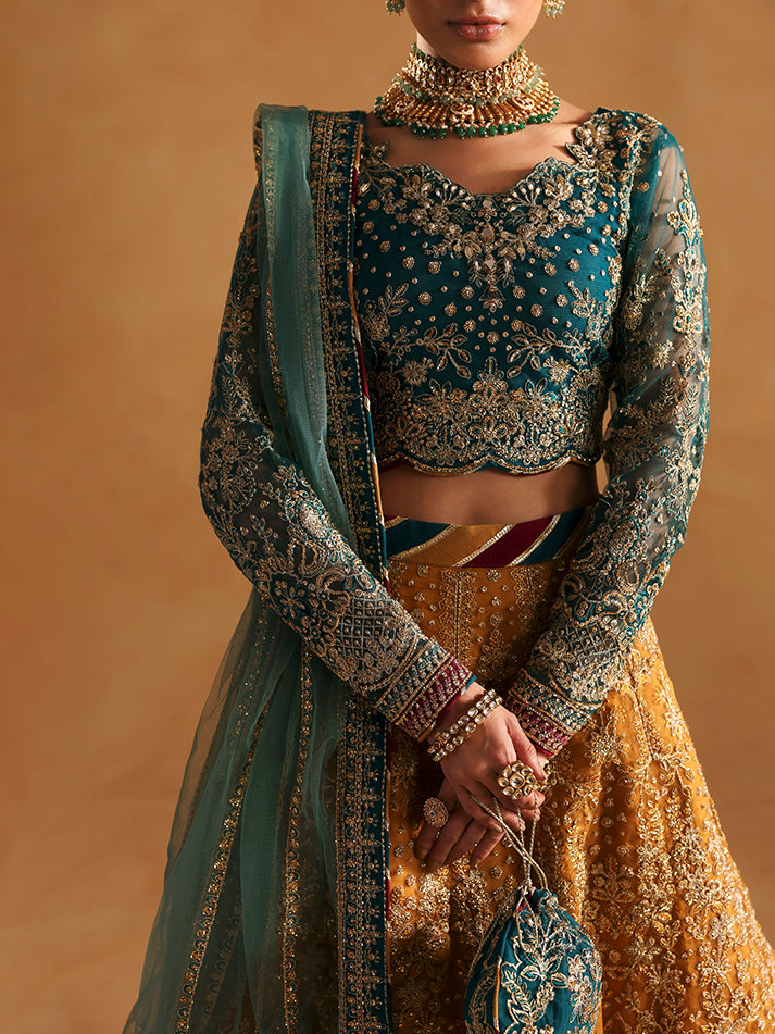 Gulaal Zoia Style — Mairaz Lehenga