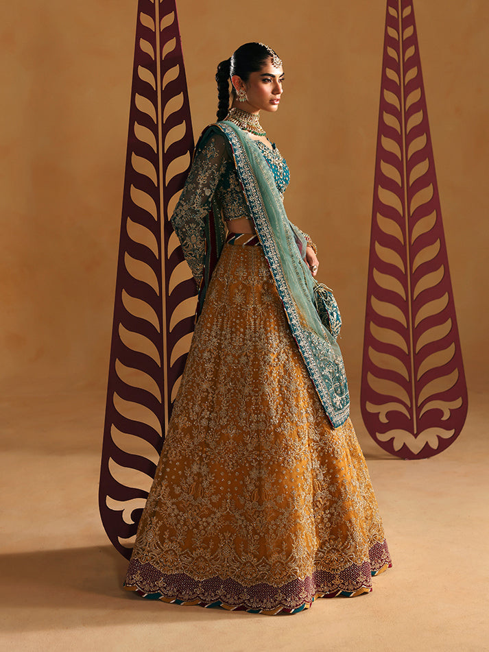 Gulaal Zoia Style — Mairaz Lehenga