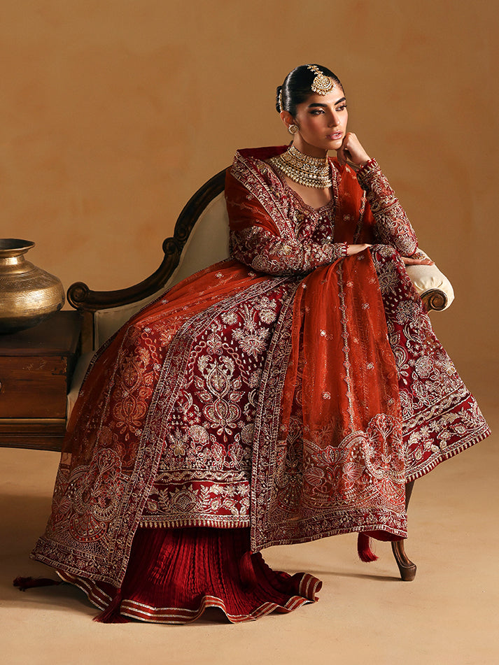 Gulaal Jahari Style — Mairaz Lehenga