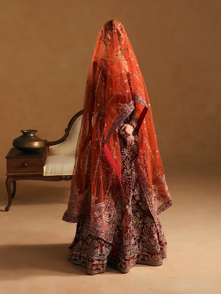 Gulaal Jahari Style — Mairaz Lehenga